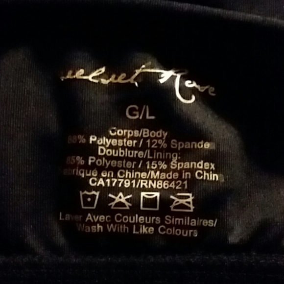 Velvet Rose black bra with crossed straps - Picture 5 of 5